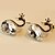 cheap Earrings-Women&#039;s Stud Earrings Crystal Birthstones Synthetic Gemstones Imitation Diamond Alloy Swan Animal Jewelry Daily