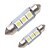 abordables Luces de Exterior para Coche-3pcs Coche Bombillas LED de Alto Rendimiento 3 Luces interiores Para