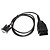 olcso Fedélzeti diagnosztika-OBD2 16pin to DB9 RS232 Cable Car Diagnostic Scanner Adapter