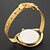 cheap Fashion Watches-Women&#039;s Bracelet Watch Quartz Silver / Gold Casual Watch Analog Ladies Elegant Fashion - Gold White Black Two Years Battery Life / SOXEY SR626SW