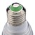 voordelige Gloeilampen-BRELONG® 1pc 3 W 200-300 lm E26 / E27 LED-spotlampen 1 LED-kralen Op afstand bedienbaar RGB 85-265 V