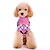 voordelige Hondenkleding-hondenjas,hondentruien puppykleding geruit / geruit warm houden winter hondenkleding puppykleding hondenoutfits roze kostuum wollen xs s m l xl