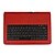 billige Tabletetuier&amp;Skærmbeskyttelse-10 Tommer Mesh Stribe PU Læder Etui med USB Tastatur og Stander