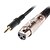 abordables Cables de audio-jsj® 1.5m 4.92ft 3.5mm tipo estéreo macho a XLR cable de audio hembra - negro