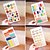 cheap Paper &amp; Notebooks-Shivering Dot Stripe DIY Stickers (4PCS)