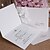 cheap Wedding Invitations-Top Fold Wedding Invitations 12 - Invitation Cards Floral Style Card Paper Pearl Paper 6 ¾&quot;&quot;×6&quot; (17*15cm) Rhinestone Pearl Ribbons Flower