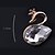 cheap Earrings-Women&#039;s Stud Earrings Crystal Birthstones Synthetic Gemstones Imitation Diamond Alloy Swan Animal Jewelry Daily