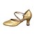 baratos Sapatos de Dança-Mulheres Sapatos de Dança Moderna / Dança de Salão Glitter / Courino Salto Salto Personalizado Personalizável Sapatos de Dança Prateado /
