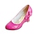cheap Women&#039;s Heels-Women&#039;s Spring / Summer Wedges Leatherette Dress Wedge Heel Bowknot Black / Yellow / Pink / White