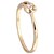 baratos Anéis-Chapeamento de ouro Zircon Anel J27067 das KU NIU Mulheres