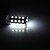 billige LED-lys til bil-T20 6W 30x5060SMD 540LM 5500-6500K Cool White Light LED pære til bil (12V, 2stk)