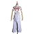 abordables Disfraces de anime-Inspirado por Sword Art Online Asuna Yuuki Animé Disfraces de cosplay Trajes Cosplay Retazos Sin Mangas Top / Vestido / Brazalete Para