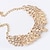preiswerte Perlenhalskette-Damen Europäisch Halsketten Perle Strass Aleación Halsketten Party Alltag Modeschmuck