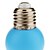 billige Elpærer-1W E26/E27 LED-globepærer 12 70-90 lm Blå Vekselstrøm 220-240 V