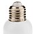 voordelige Gloeilampen-LED-bollampen 80 lm E26 / E27 20 LED-kralen Warm wit 220-240 V