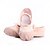 cheap Dance Shoes-Women&#039;s Ballet Shoes / Ballroom Shoes Leather Flat Non Customizable Dance Shoes White / Red / Pink