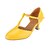 abordables Zapatos de salón y de baile moderno-Mujer Zapatos de Baile Moderno Salón Tacones Alto Tacón Carrete Rojo Azul Claro Amarillo Hebilla / EU41