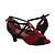 Χαμηλού Κόστους Παπούτσια Χορού-Velvet παπούτσια χορού Προσαρμοσμένη Γυναικεία Σανδάλια Για Latin / Ballroom