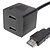 billige Kabelholdere-HDMI v1.3 Mand til 2 Kvinde Cable Black (0.2M)