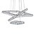 cheap Pendant Lights-UMEI™ 50 cm (20 inch) Crystal / Bulb Included / LED Pendant Light Metal Electroplated Modern Contemporary 110-120V / 220-240V