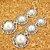 preiswerte Ohrringe-Damen Tropfen-Ohrringe Kronleuchter Volkston Perlen Künstliche Perle Ohrringe Schmuck Weiß / Rotgold Für