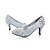 cheap Women&#039;s Heels-Women&#039;s Shoes Leatherette Spring Summer Fall Stiletto Heel for Wedding Silver Red Red