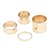 levne Fashion Ring-Dámské Zlatá Stříbrná Slitina Neobvyklé Jedinečný design Evropský Denní Šperky
