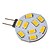 cheap LED Bi-pin Lights-SENCART 120-150 lm G4 LED Spotlight 9 LED Beads SMD 5730 Warm White