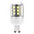 levne LED bi-pin světla-4W G9 LED corn žárovky T 30 SMD 5050 450 lm Chladná bílá AC 220-240 V