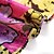 billige Kvindetørklæder-farverig stor størrelse blomst trykt voile stof tørklæde