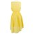 cheap Women&#039;s Dresses-Yellow Dress - Sleeveless Summer Yellow Green Watermelon