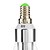 cheap Light Bulbs-E14 LED Candle Lights 6 SMD 5730 lm Warm White AC 220-240 V