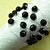 billige Servietter og tilbehør-Mesh Akryl perler Servietring, Dia4.2-4.5cm sæt af 12