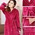 cheap Bath Robes-Superior Quality Bath Robe, Solid Colored 100% Polyester Bathroom