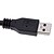 billiga USB-USB 3,0 hane till hona förlängare kabel svart (1,5 m)