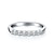 voordelige Ringen-Dames Ring Diamant Helder Sterling zilver Platina Verguld Zilver Sieraden Liefde Bruids Birthstones Geboortestenen Bruiloft Vuosipäivä