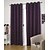 cheap Curtains Drapes-Rod Pocket Grommet Top Tab Top Double Pleat Two Panels Curtain Modern Solid Living Room Polyester Material Curtains Drapes Home Decoration