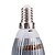 levne Žárovky-5W E14 LED svíčky 3 High Power LED 350 lm Chladná bílá AC 220-240 V