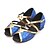cheap Latin Shoes-Women&#039;s Latin Shoes / Ballroom Shoes Sparkling Glitter Buckle Sandal Sparkling Glitter / Sequin Low Heel Non Customizable Dance Shoes Red / Silver / Blue / Kid&#039;s / Suede / EU40