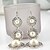 cheap Earrings-Women&#039;s Drop Earrings Chandelier Folk Style Pearl Imitation Pearl Earrings Jewelry White / Rose Gold For