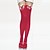 cheap Kigurumi Pajamas-Socks / Long Stockings Kigurumi Pajamas Women&#039;s Christmas Festival / Holiday Spandex Nylon Women&#039;s Carnival Costumes