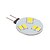 cheap LED Bi-pin Lights-3W G4 LED Spotlight 6 SMD 5630 260 lm Cool White DC 12 V