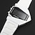 preiswerte Armbanduhr-Herren Armbanduhr Digitaluhr digital LED LCD Kalender Chronograph Alarm Silikon Band Weiß Weiß