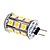 abordables Luces LED bi-pin-370 lm G4 Bombillas LED de Mazorca T 24 leds SMD 5050 Blanco Cálido DC 12V