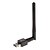 זול Wireless Adapters-מתאם LAN כרטיס רשת רשת אלחוטית wifi usb 150m המיני עם lw04-150tx אנטנה