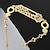 tanie Bransoletki męskie-u7® nowe listy miłosne 18k prawdziwym złotem bransoletka bransoletka prezent ładny dla kobiet biżuteria jakości oświadczenie