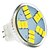 billiga Glödlampor-LED-spotlights 420 lm MR11 15 LED-pärlor SMD 5630 Kallvit 12 V / #