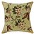 cheap Throw Pillows-1 pcs Cotton Polyester Pillow With Insert, Floral Country