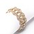 abordables Bracelets-Femme Manchette Bracelet Bijoux Dorée Argent pour Mariage Soirée Occasion spéciale Anniversaire Cadeau Décontracté / Fiançailles