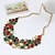 cheap Necklaces-Women&#039;s Statement Necklace - Resin Luxury, European, Colorful Green Necklace For Party, Anniversary, Congratulations